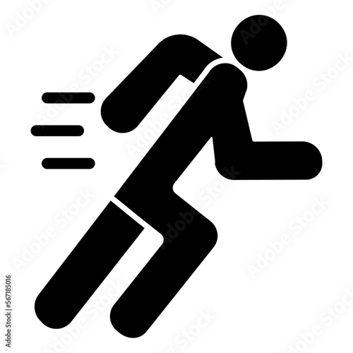 running icon