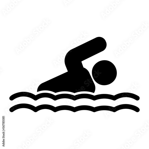 Konstfotografi water sport icon