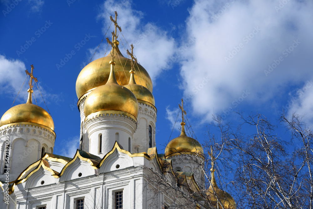 Moscow Kremlin architecture, popular landmark.