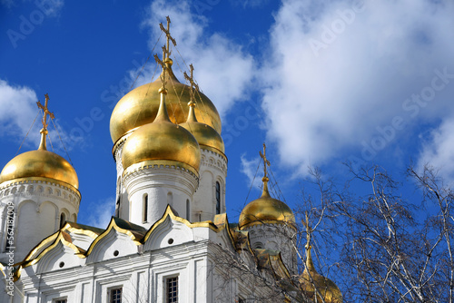 Obraz na płótnie Moscow Kremlin architecture, popular landmark. w salonie