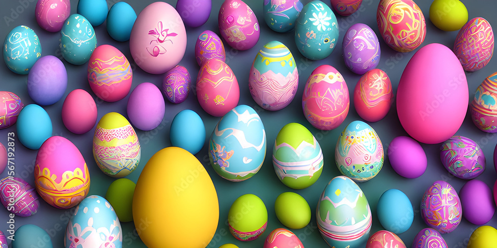 Chocolate colorful easter eggs Chocolate colorful easter eggs