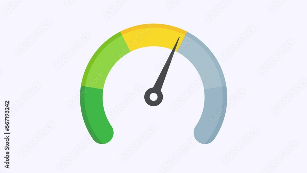 Mileage needle measures the level of business risk. concept of risk management before investing Mileage needle measures the level of business risk. concept of risk management before investing