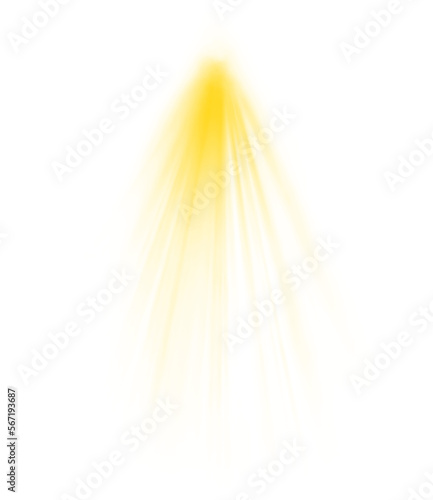 Overlays, overlay, light transition, effects sunlight, lens flare, light leaks. High-quality stock image of sun rays light effects, overlays yellow flare glow isolated on black background for design