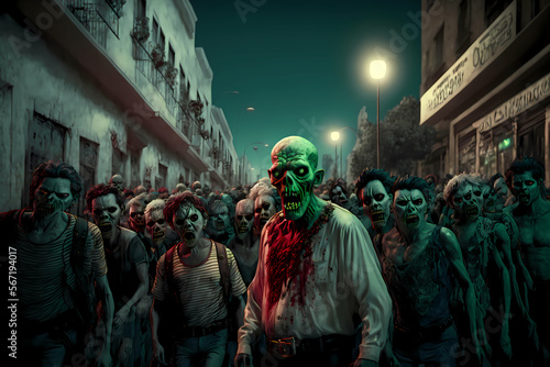 fictitious revolt of zombies