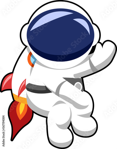 Astronaut png graphic clipart design