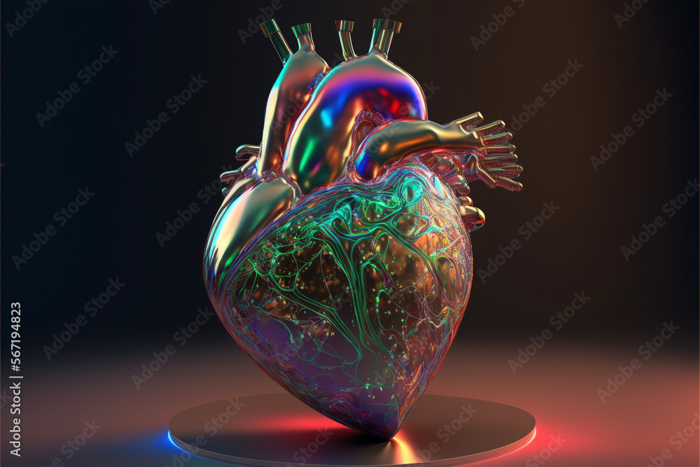 Holographic Anatomically Correct Heart Generative AI
