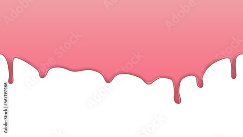 横にリピートできる流れるピンクの液体1a