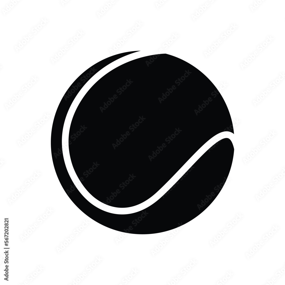 tennis ball icon vector design template simple and modern tennis ball icon vector design template simple and modern