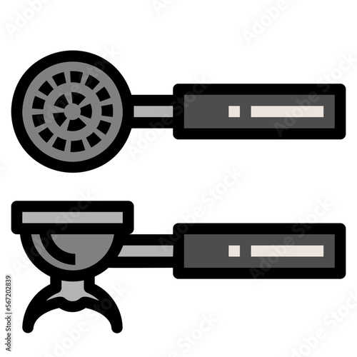 portafilter filled outline icon