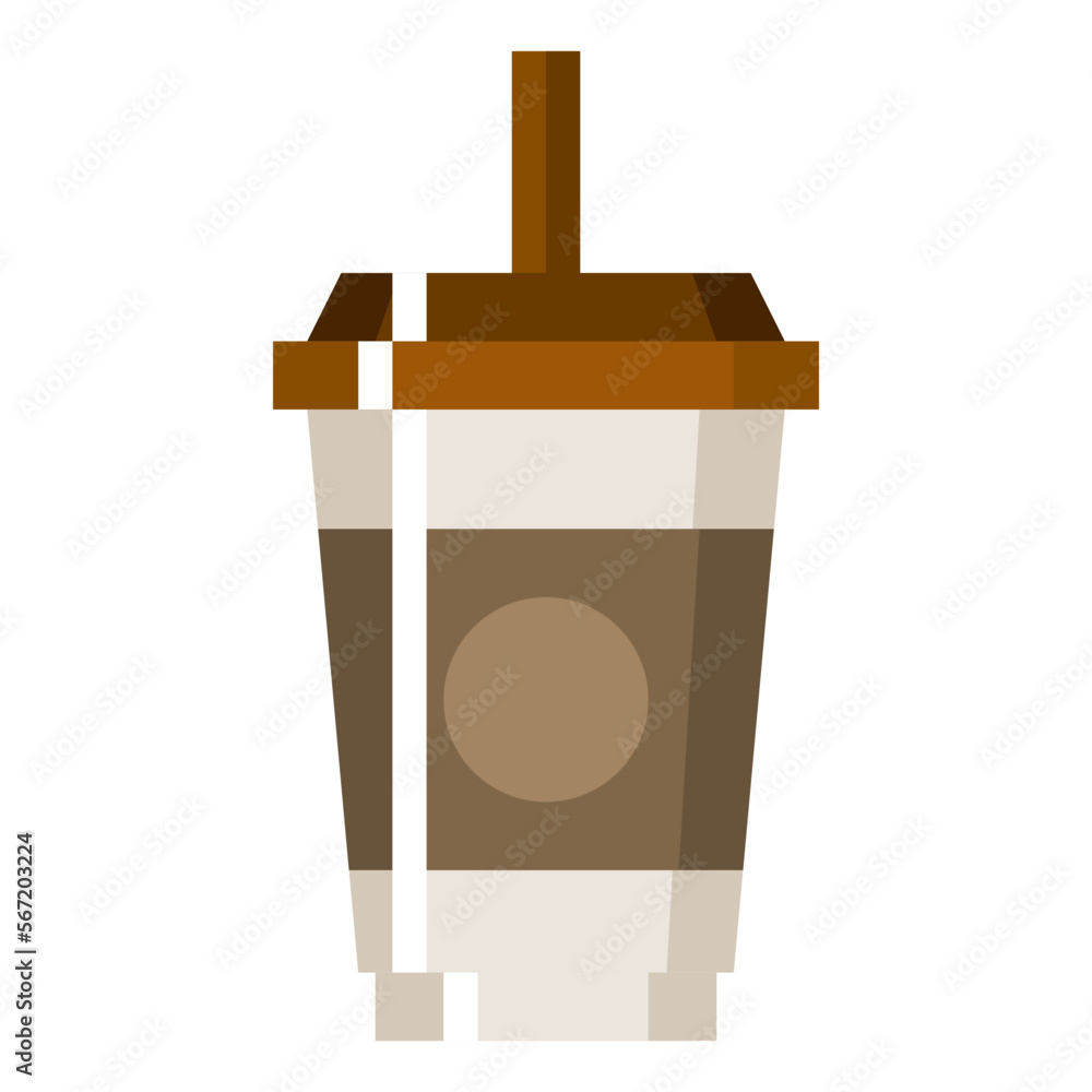 Fototapeta premium cold flat icon