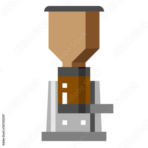 grinder flat icon