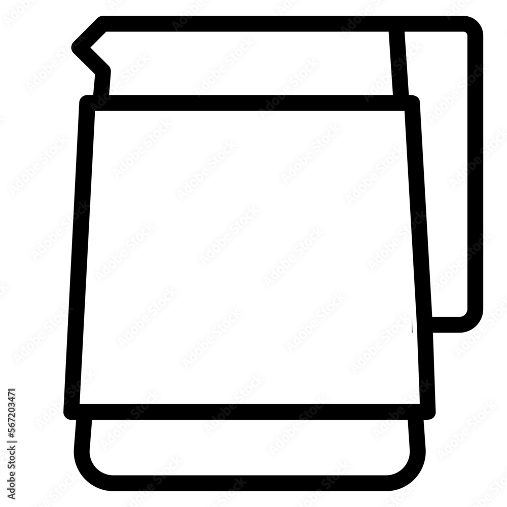milk outline icon milk outline icon