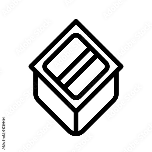 knock outline icon