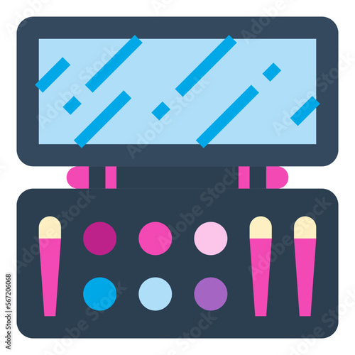 eyeshadow flat icon