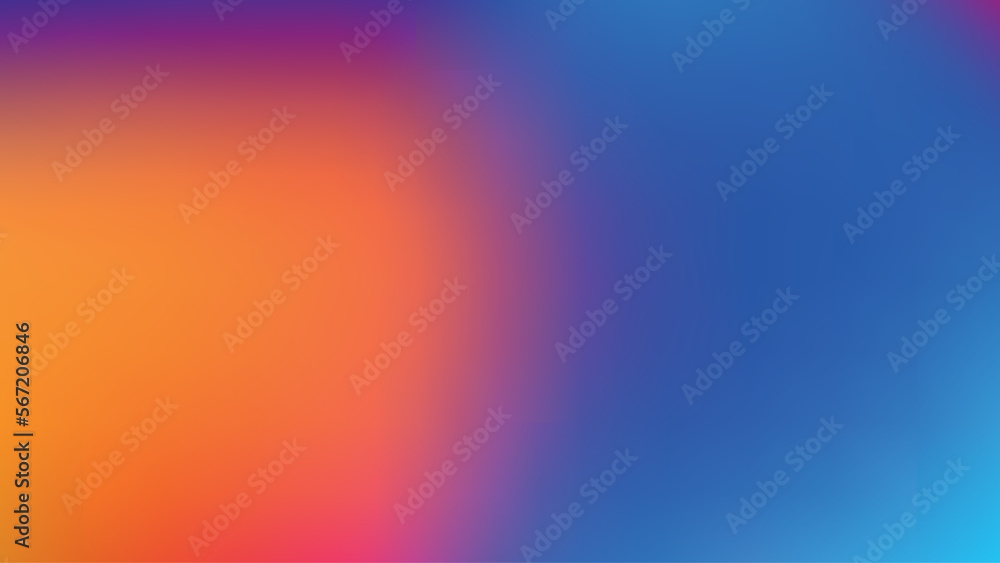 Abstract fluid 3d effect gradient blur background