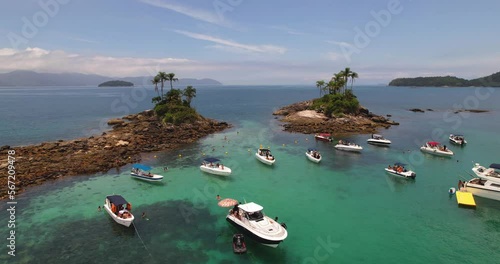 ilhas botinas em angra dos reis rio de janeiro brasil photo