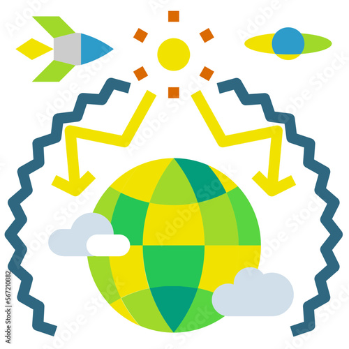 greenhouse flat icon