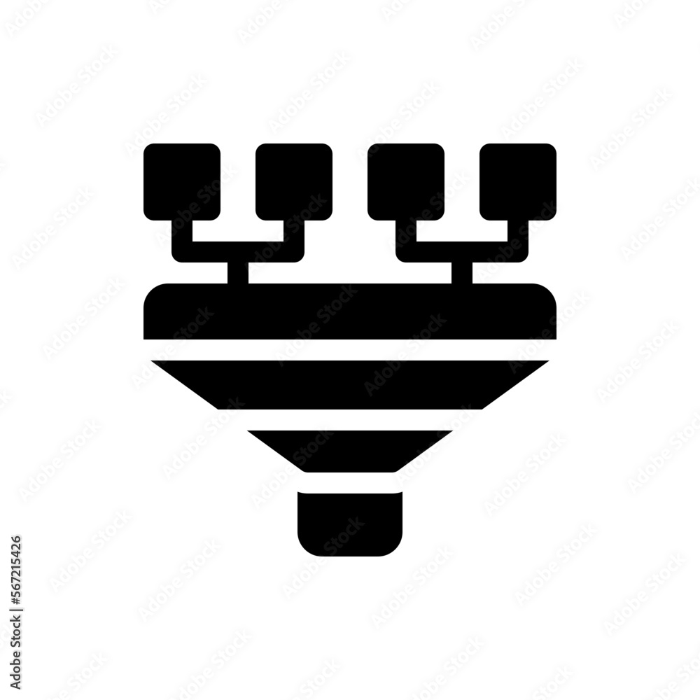 funnel glyph icon funnel glyph icon