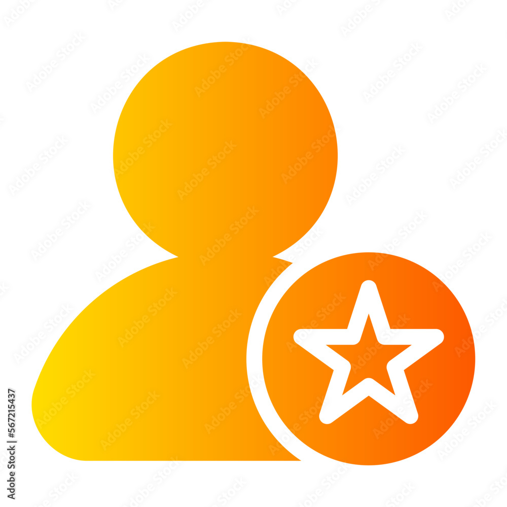 favorite gradient icon