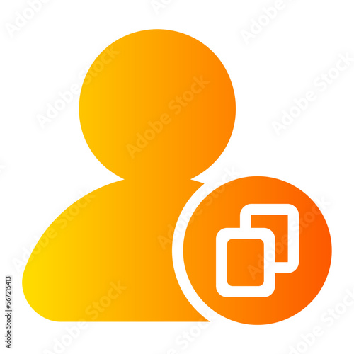 copy gradient icon