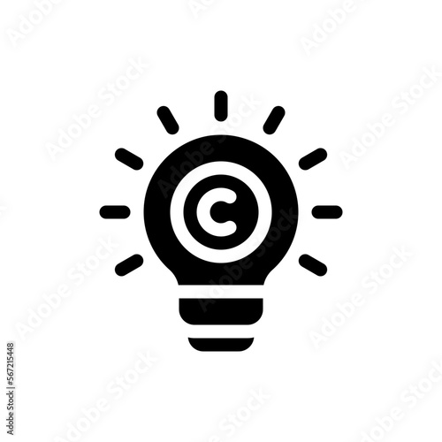 innovative glyph icon