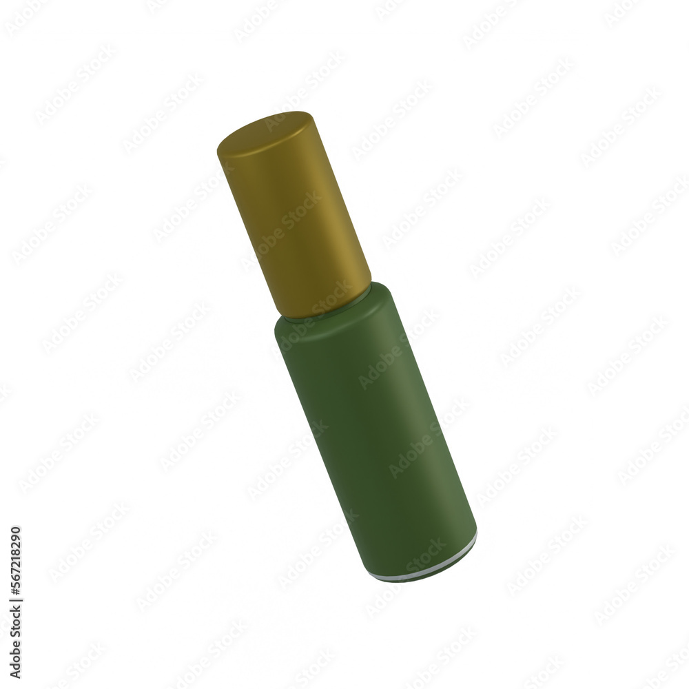 3d cosmetic nail polish icon 3d cosmetic nail polish icon