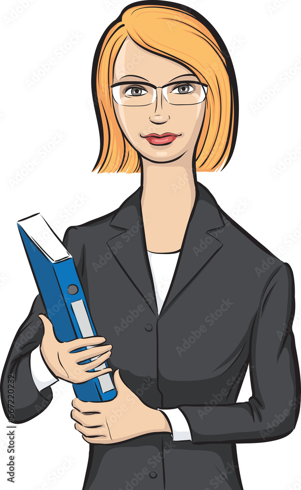 business woman with folder - PNG image with transparent background business woman with folder - PNG image with transparent background