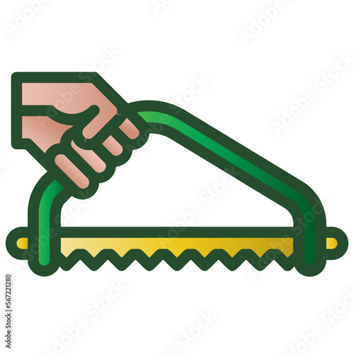 pruning saw icon