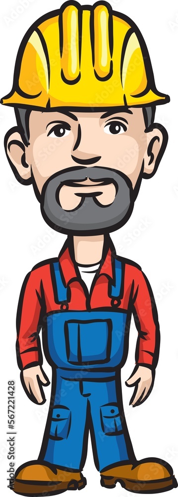 three cartoon worker in hardhat - PNG image with transparent background three cartoon worker in hardhat - PNG image with transparent background
