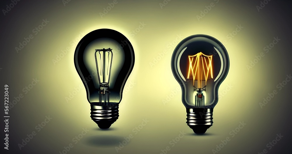 light bulb with background, idea concept, illustration, Generative, AI light bulb with background, idea concept, illustration, Generative, AI