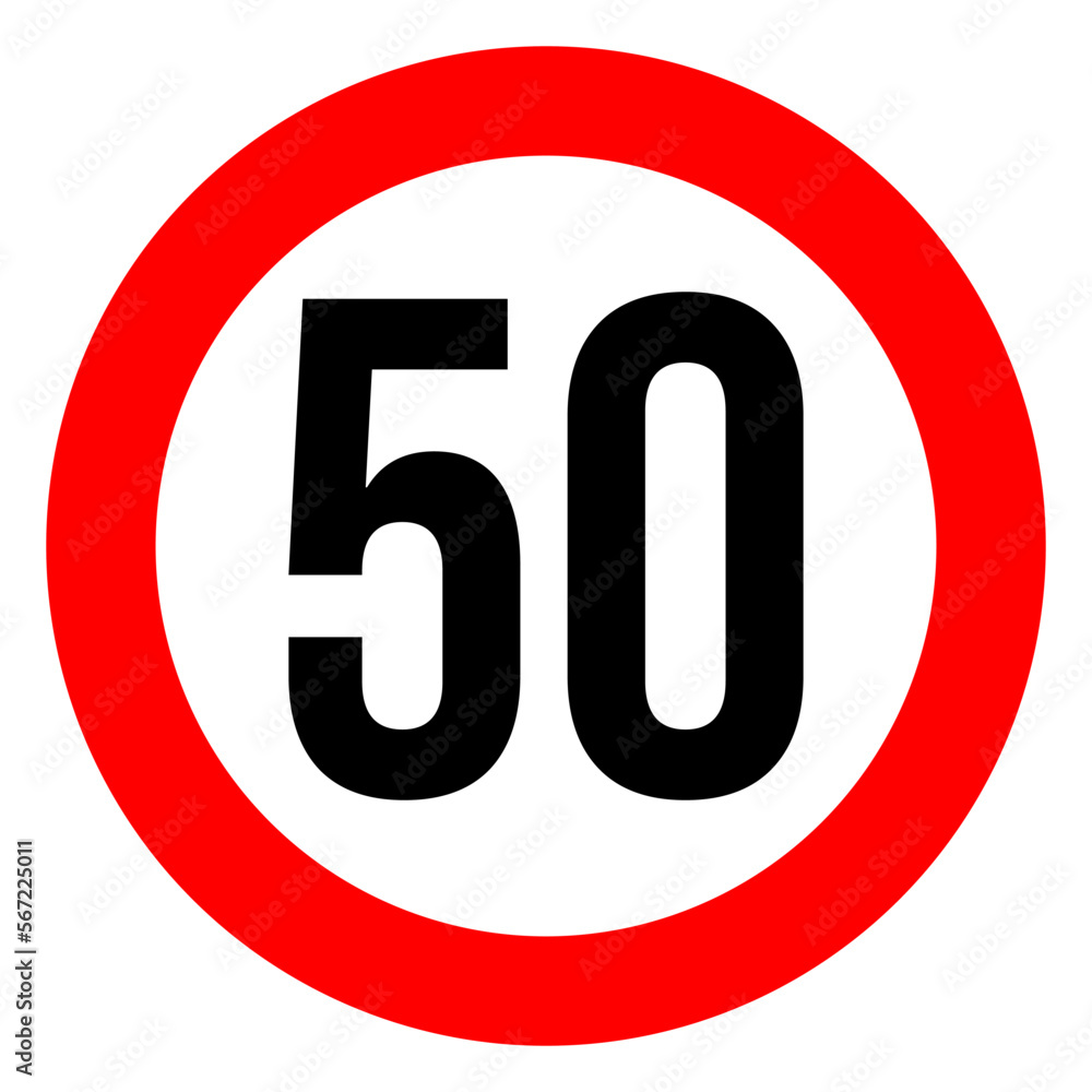 speed limit road sign of 60 kilometres per hour speed limit road sign of 60 kilometres per hour
