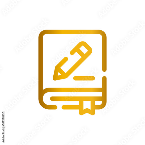 guideline gradient icon