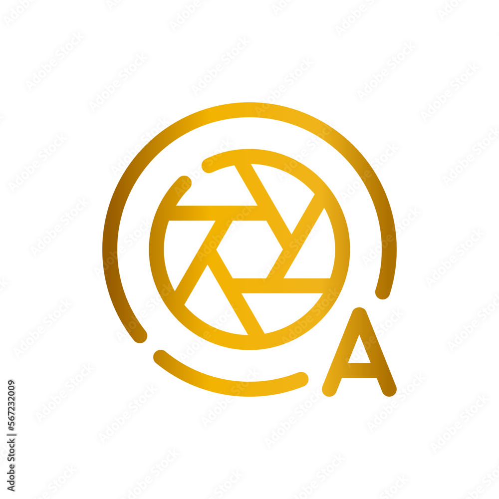 auto focus gradient icon