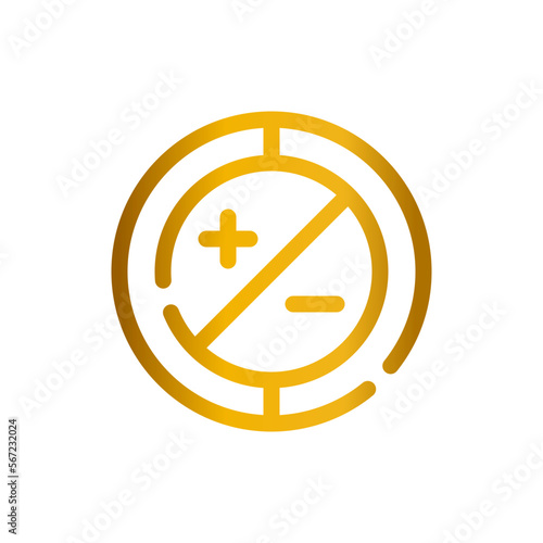 contrast gradient icon