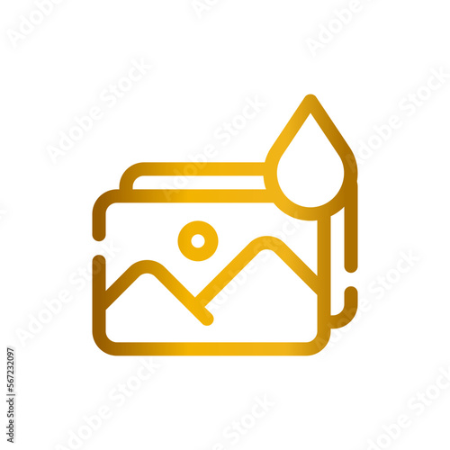 saturation gradient icon
