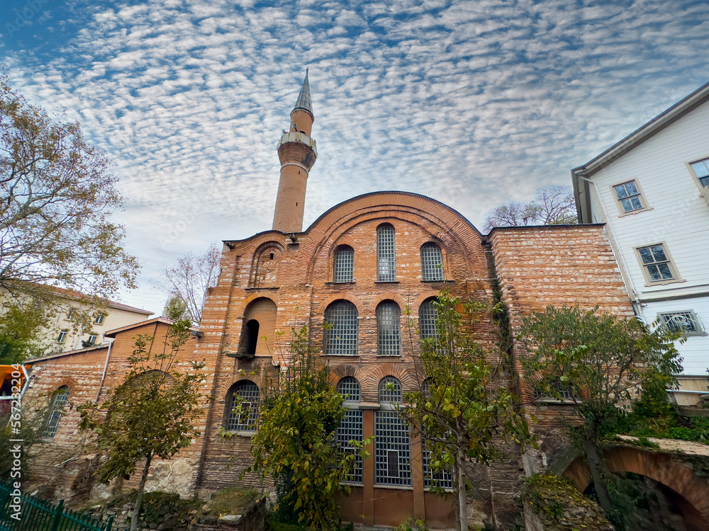 Kalenderhane Mosque is a former Eastern Orthodox church(Theotokos Kyriotissa Church,) in Istanbul, converted into a mosque by the Ottomans.