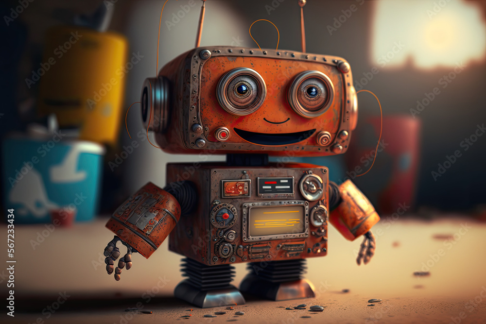 Fototapeta premium Robot, Machine, Cyborg, Droid, Android, artificial intelligence, AI, computer, chat CPG, technology, internet, technology, advanced, digital, circuit, futuristic, network, light, communication, inform