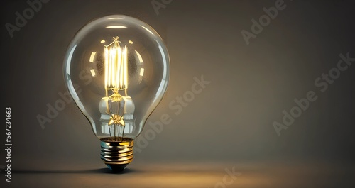 light bulb with background,...