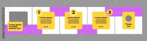 microblog or carousel post creative template for instagram. social media post template with pink theme.