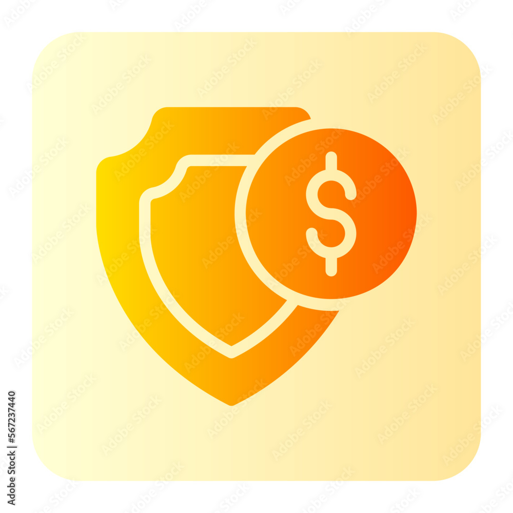security gradient icon security gradient icon