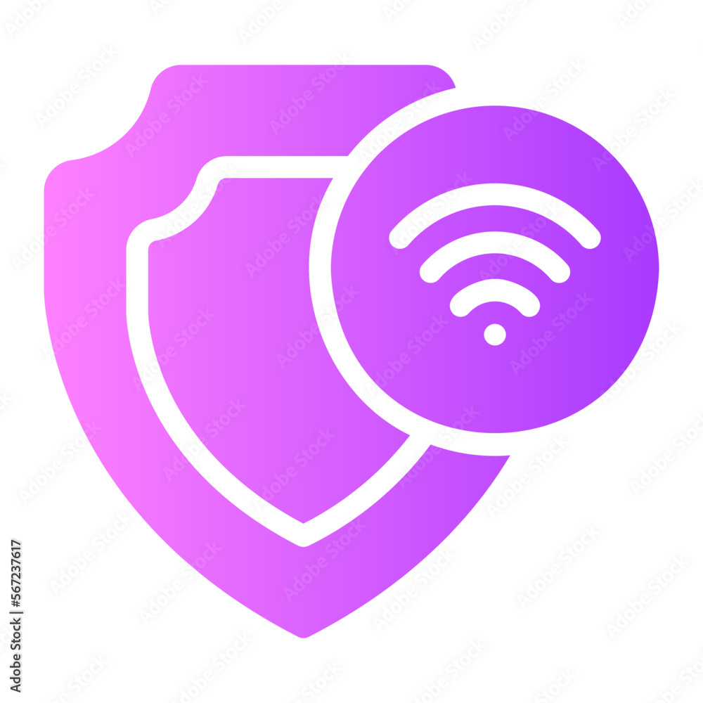 wifi gradient icon wifi gradient icon
