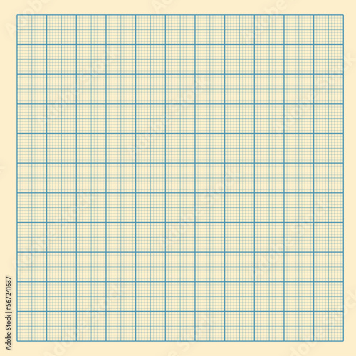 Blue graph paper