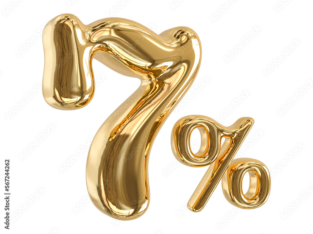 Discount 7 Percent Number Gold with Generative AI Discount 7 Percent Number Gold with Generative AI