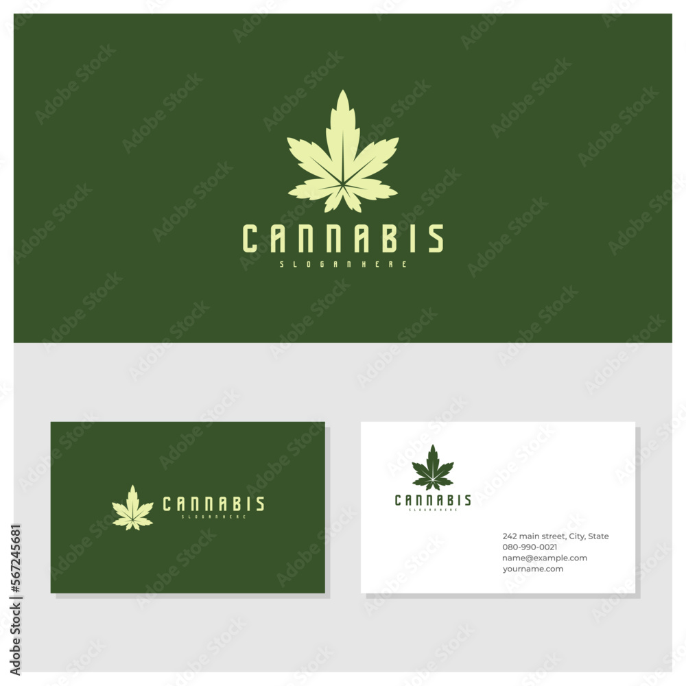 Cannabis logo vector template, Creative Cannabis logo design concepts