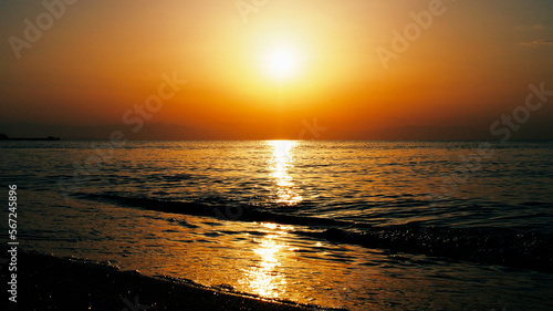 Tableau sur toile Aegean sunset