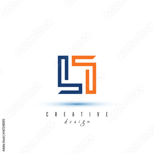 LT TL Logo Design Template. Suitable for General Sports Fitness Construction Finance Company Business Corporate Shop Apparel Simple Modern Logo