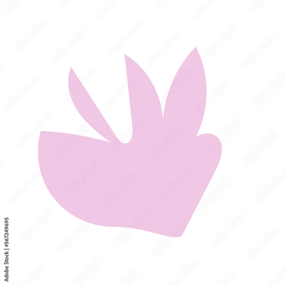 Pastel Abstract Shape Blob Decor Pastel Abstract Shape Blob Decor