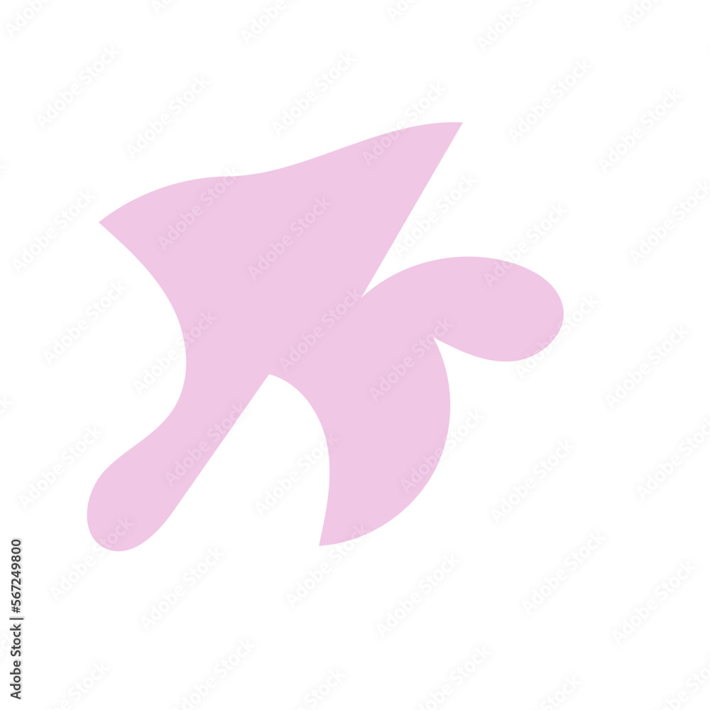 Pastel Abstract Shape Blob Decor Pastel Abstract Shape Blob Decor