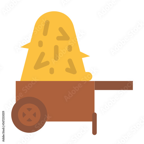 haystack flat icon