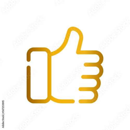 like gradient icon